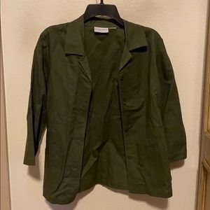 Jaclyn Smith Vintage Linen Coat